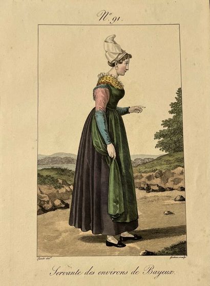 [Costumes]. [Normandy]. [Bayeux]. After Louis-Marie...