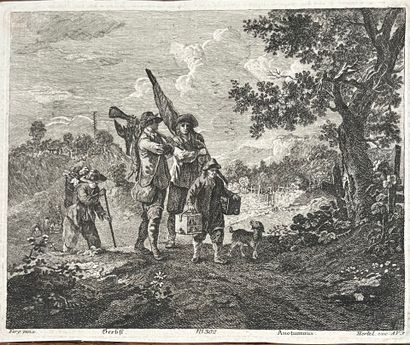 Johann Georg HERTEL (18th century) Auctumnus...