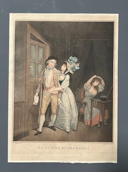 After Louis-Léopold BOILLY, engraved by Salvador...