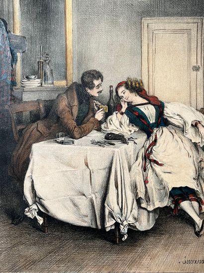 After Sulpice-Guillaume CHEVALIER dit GAVARNI...