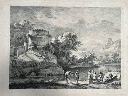 After Jean-Jacques de BOISSIEU (1736-1810)...