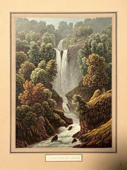 After Samuel BIRMANN (1793-1841) Cascade...