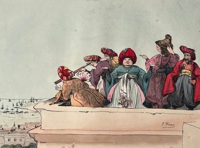 [Cartoon]. After Eugène Hippolyte FOREST...