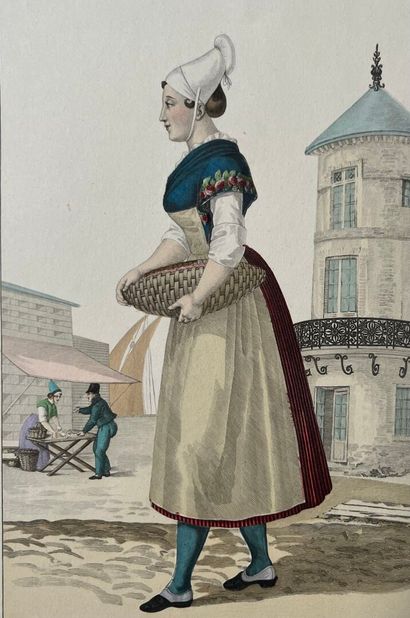 [Costumes]. [Normandie]. [Seine-Maritime]....