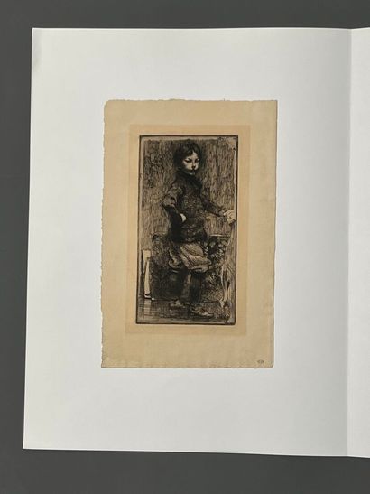After Albert BESNARD (1849-1934) Robert Besnard,...