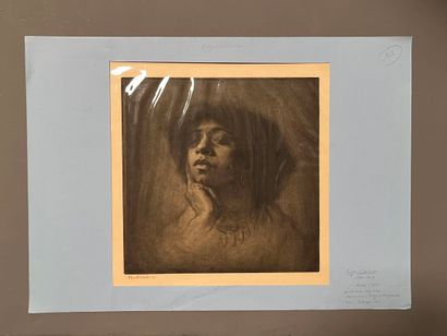 After Edgar CHAHINE (1874-1947) Aïcha (1903)...