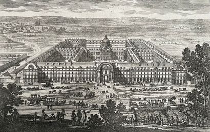 [Paris]. Two optical views and an engraving...