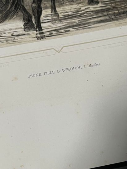 After Hippolyte LALAISSE (1810-1884) La Normandie...