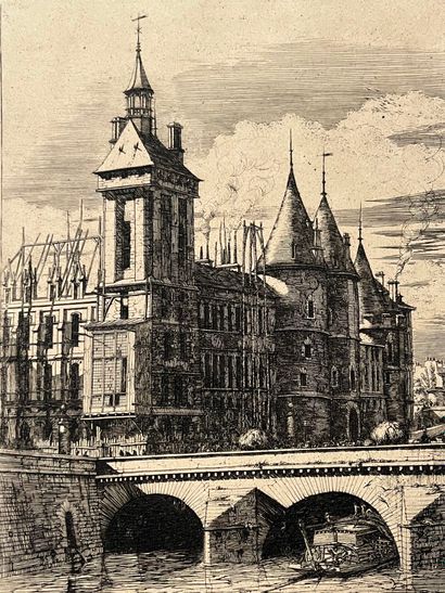 After Charles MERYON (1821-1868) La Tour...