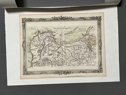 [Normandie]. [Manche]. Part of Normandy (plate...