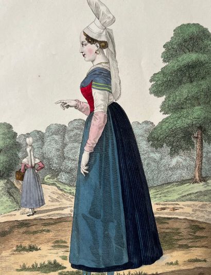 [Costumes]. [Normandy]. [Bayeux]. After Louis-Marie...