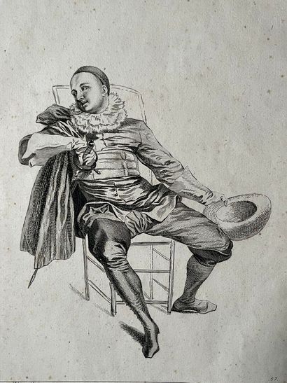 After Antoine WATTEAU (1684-1721), engraved...