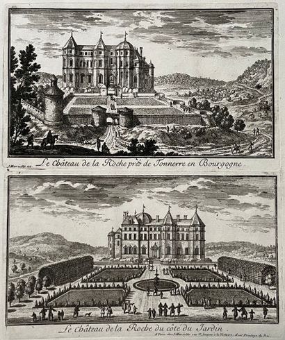 After Jean MARIETTE (1660-1742) Le château...