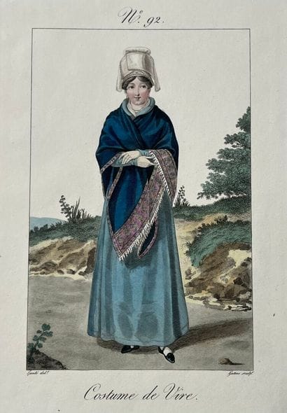 [Costumes]. [Normandy]. [Calvados]. [Eure]....