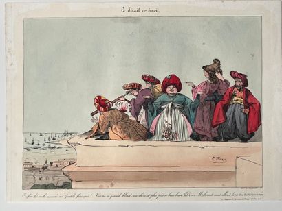 [Cartoon]. After Eugène Hippolyte FOREST...