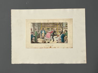 [Caricature]. 19th Century ENGLISH SCHOOL...