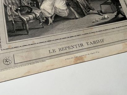 After Nicolas LAVREINCE (1731-1807), engraved...
