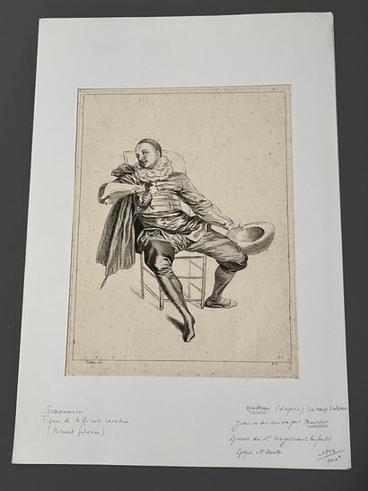 After Antoine WATTEAU (1684-1721), engraved...