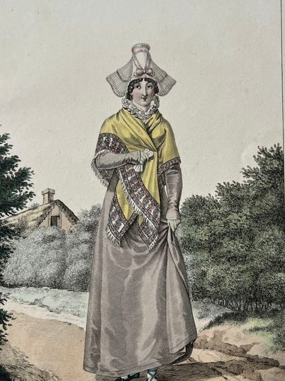 [Costumes]. [Normandy]. [Calvados]. [Eure]....