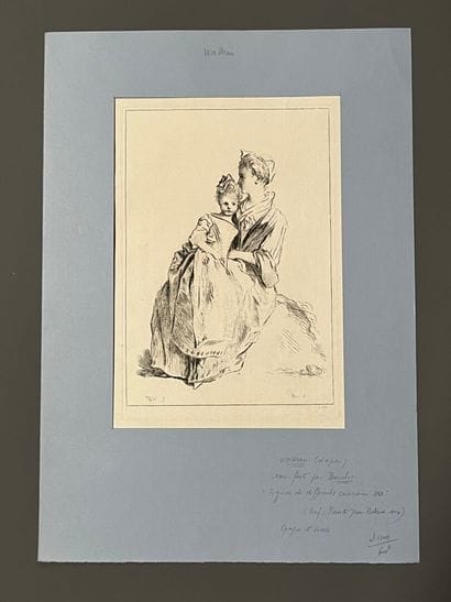 After Antoine WATTEAU (1684-1721), engraved...