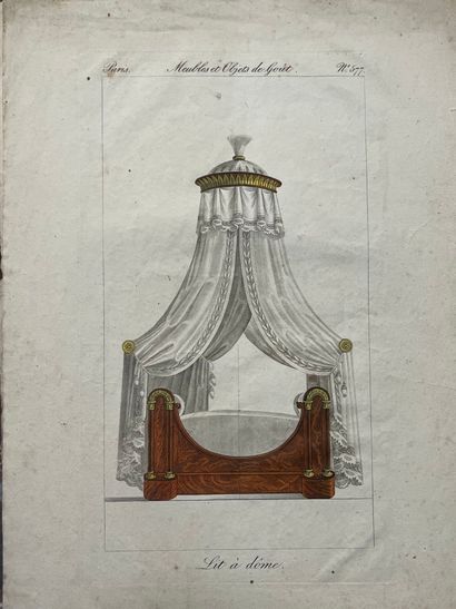 [Furniture]. [Engravings]. From the series...