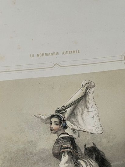 After Hippolyte LALAISSE (1810-1884) La Normandie...