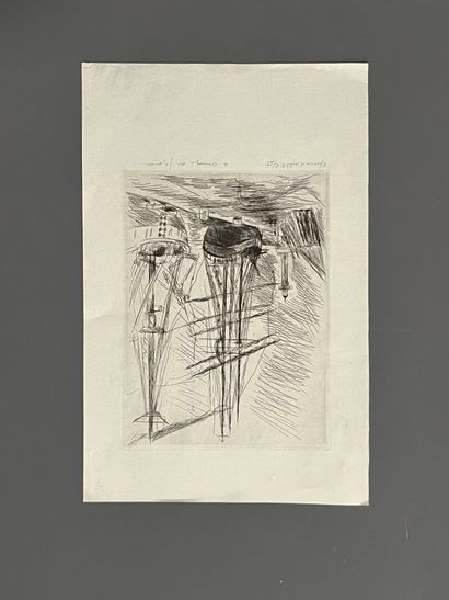 André DUNOYER de SEGONZAC (1884-1974) Saint-Tropez...
