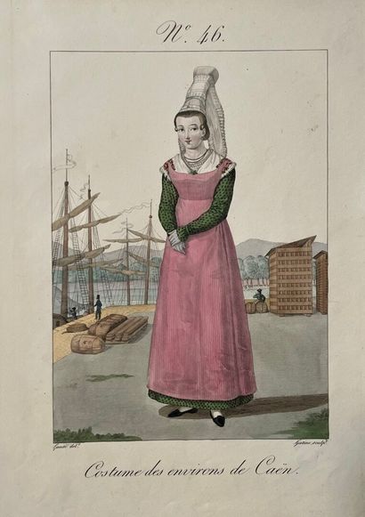 [Costumes]. [Normandie]. [Caen]. After Louis-Marie...