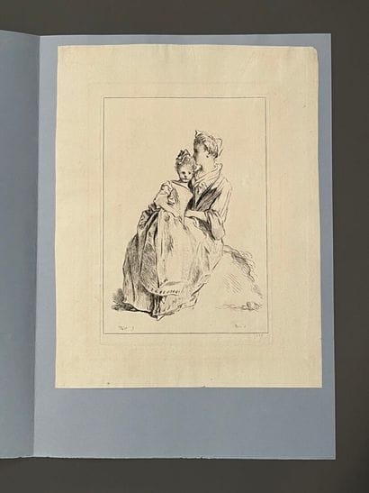 After Antoine WATTEAU (1684-1721), engraved...