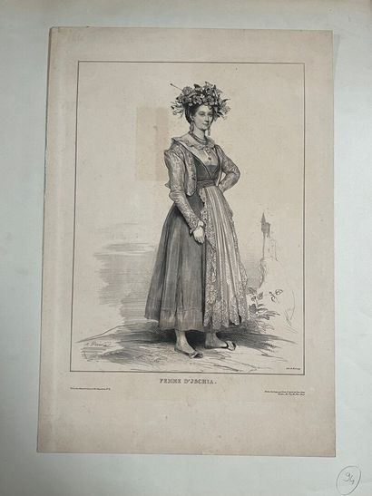 [Fashion]. [Costumes]. After Achille DEVERIA...
