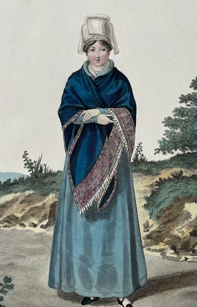 [Costumes]. [Normandy]. [Calvados]. [Eure]....
