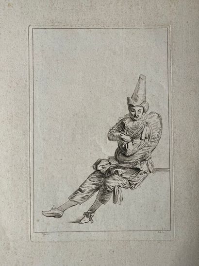 After Antoine WATTEAU (1684-1721), engraved...