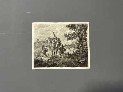 Johann Georg HERTEL (18th century) Auctumnus...