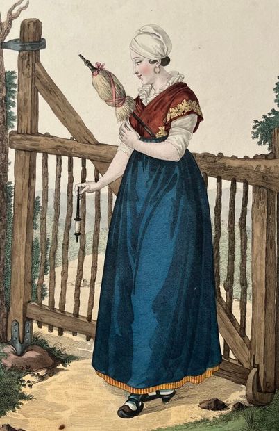 [Costumes]. [Normandie]. [Manche]. After...