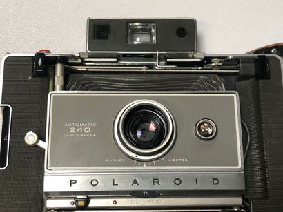 POLAROID, model 240 Automatic Land Camera.
With...