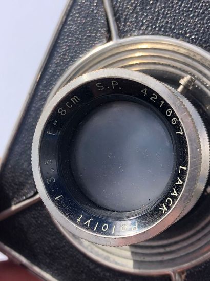 KW, model Pilot 6, lens LAACK Pololyt 1:3.5...