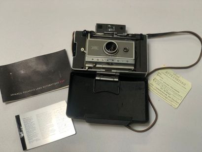 POLAROID, model 240 Automatic Land Camera.
With...