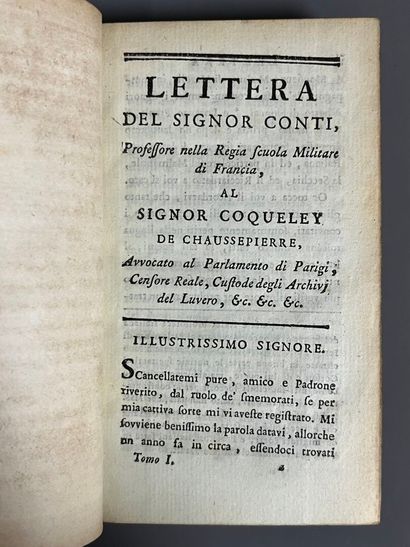 CORSINI (Bartolommeo). Il torracchione desolato....