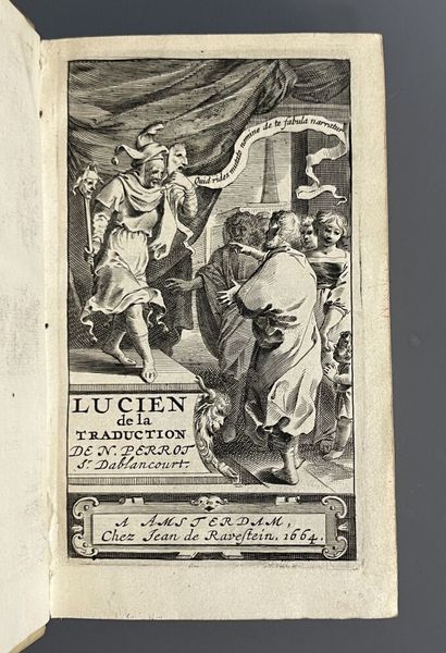 LUCIAN OF SAMOSATE. Lucien [OEuvres]. From...