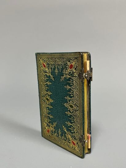 [Stationery. 19th century]. Small blank notebook...