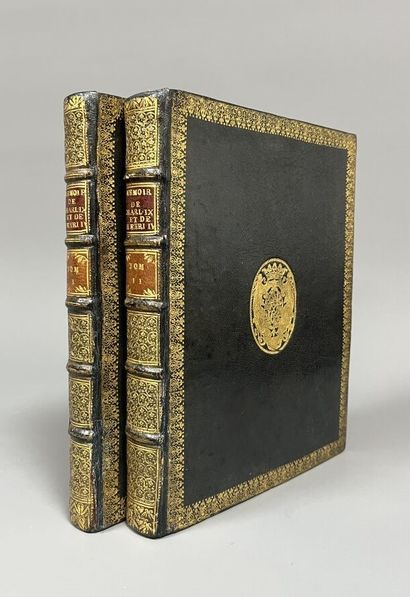 [Binding with arms]. [MARCHAND (Prosper)]....