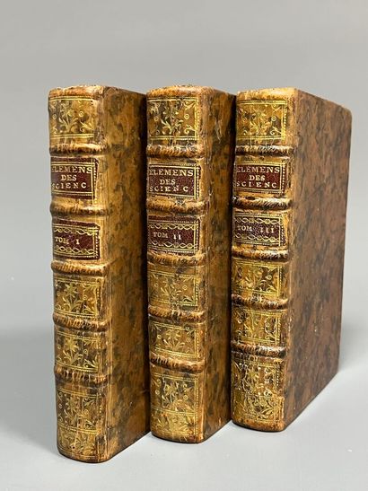 MARTIN (Benjamin). Elémens des sciences et...