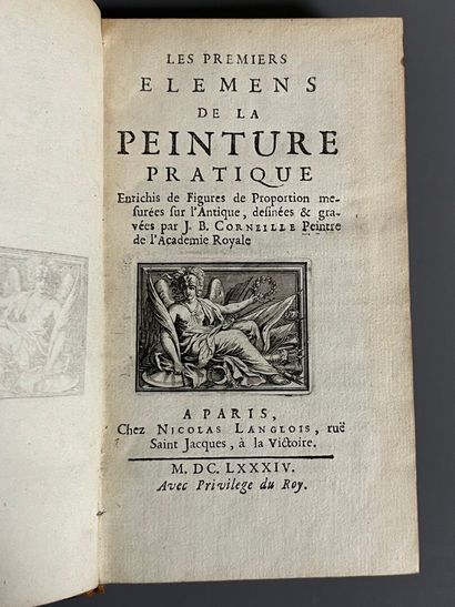 [PILES (Roger de)]. Les premiers elemens...