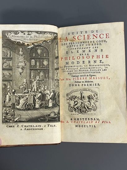 MASSUET (Pierre). Suite de la science des...