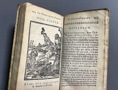 [LE SUEUR (Pierre), engraving.] La Croix...