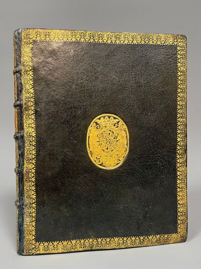 [Binding with arms]. [MARCHAND (Prosper)]....