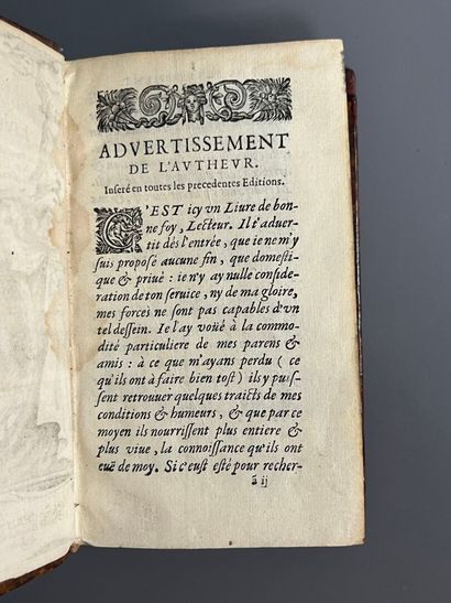 MONTAIGNE (Michel de). Les Essais... New...