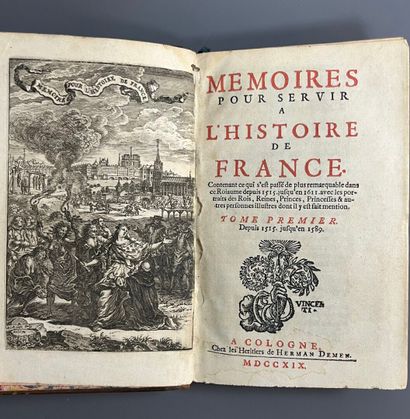 [L'ESTOILE (Pierre de). Mémoires pour servir...