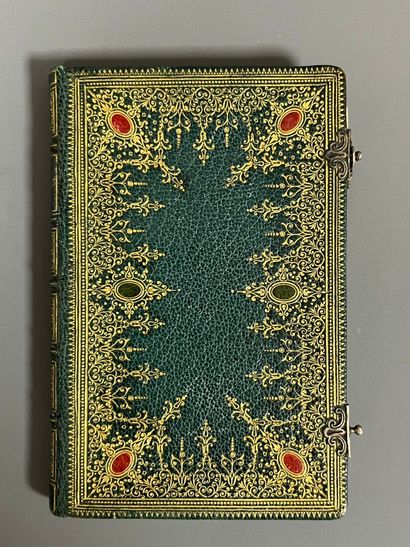 [Stationery. 19th century]. Small blank notebook...