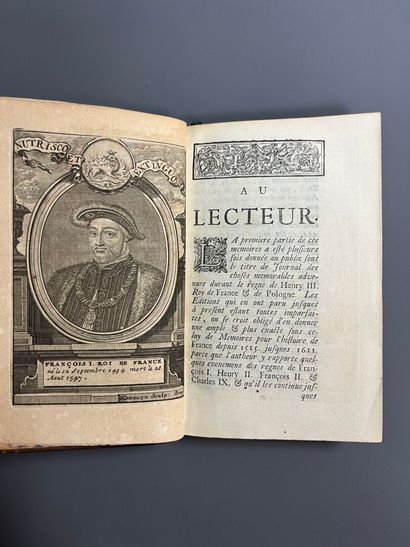 [L'ESTOILE (Pierre de). Mémoires pour servir...